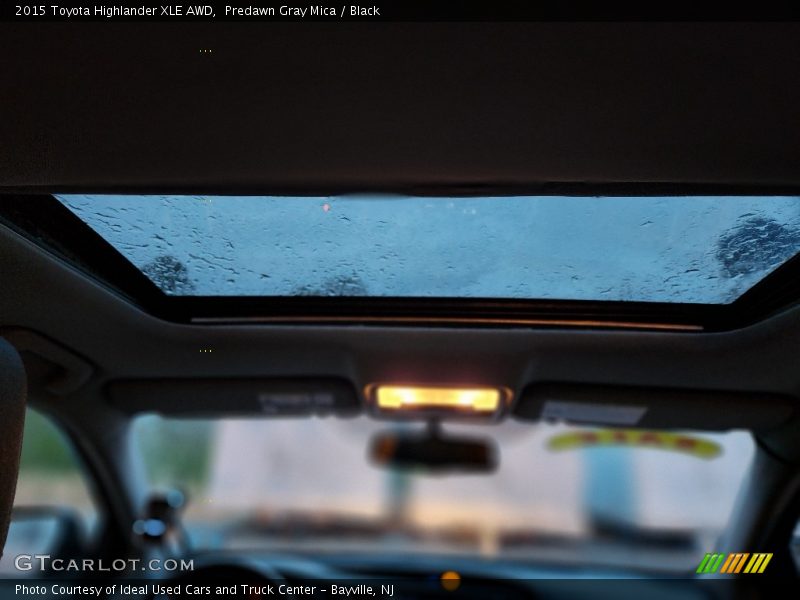 Predawn Gray Mica / Black 2015 Toyota Highlander XLE AWD