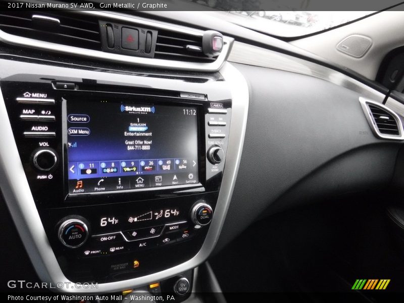 Gun Metallic / Graphite 2017 Nissan Murano SV AWD