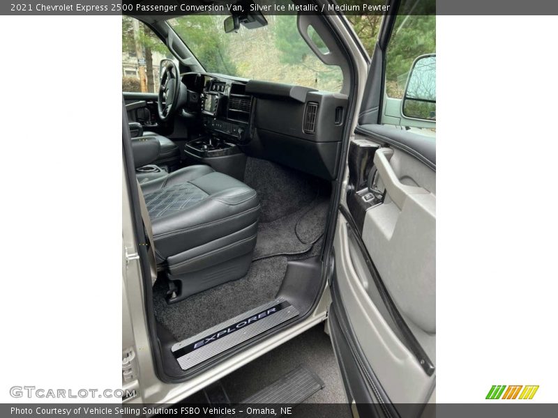 Front Seat of 2021 Express 2500 Passenger Conversion Van