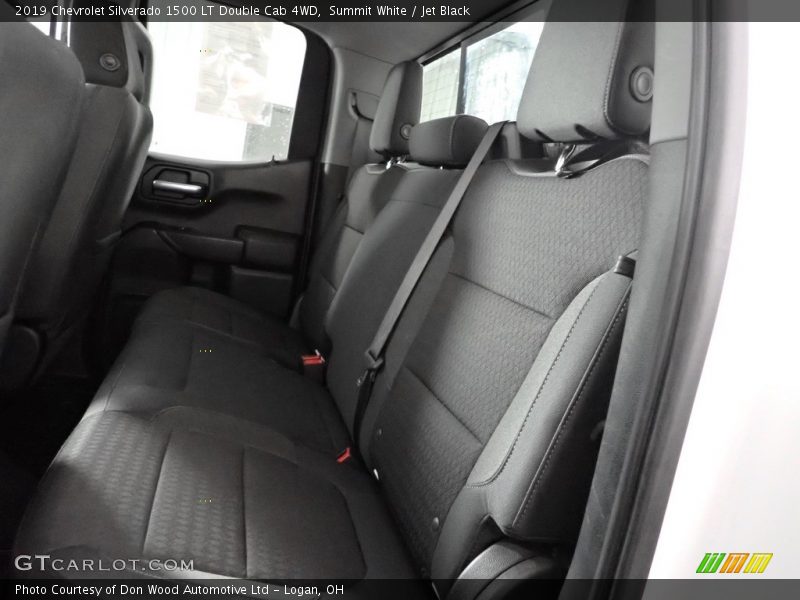 Summit White / Jet Black 2019 Chevrolet Silverado 1500 LT Double Cab 4WD