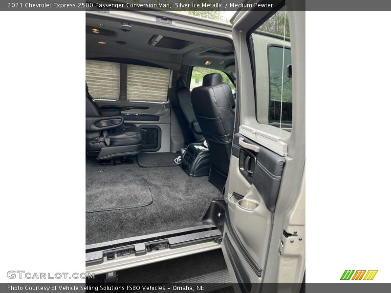 Silver Ice Metallic / Medium Pewter 2021 Chevrolet Express 2500 Passenger Conversion Van