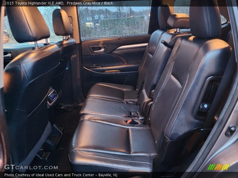 Predawn Gray Mica / Black 2015 Toyota Highlander XLE AWD