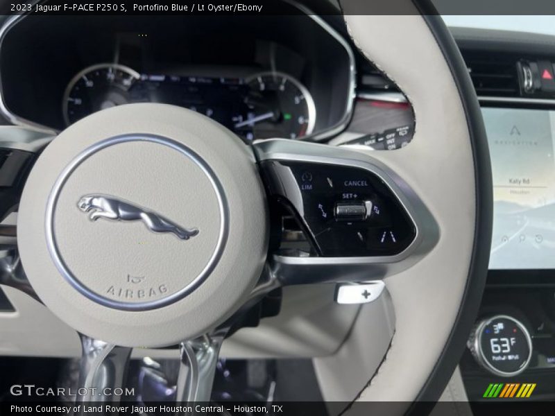 Portofino Blue / Lt Oyster/Ebony 2023 Jaguar F-PACE P250 S