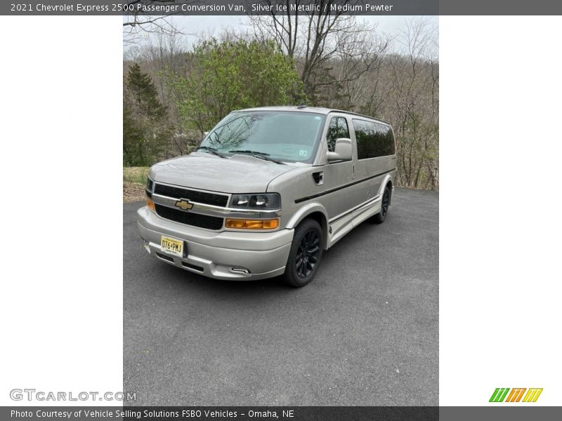  2021 Express 2500 Passenger Conversion Van Silver Ice Metallic