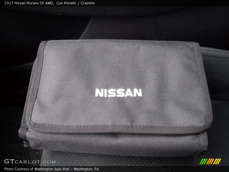 Gun Metallic / Graphite 2017 Nissan Murano SV AWD