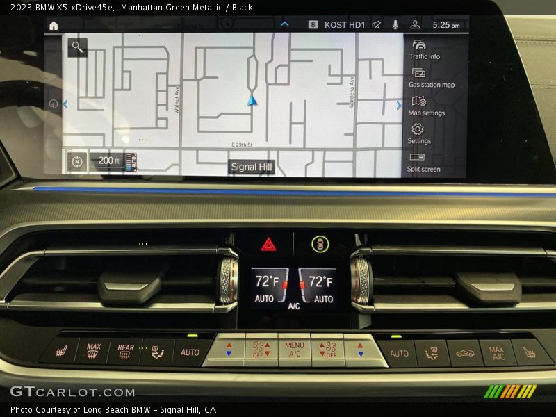 Navigation of 2023 X5 xDrive45e