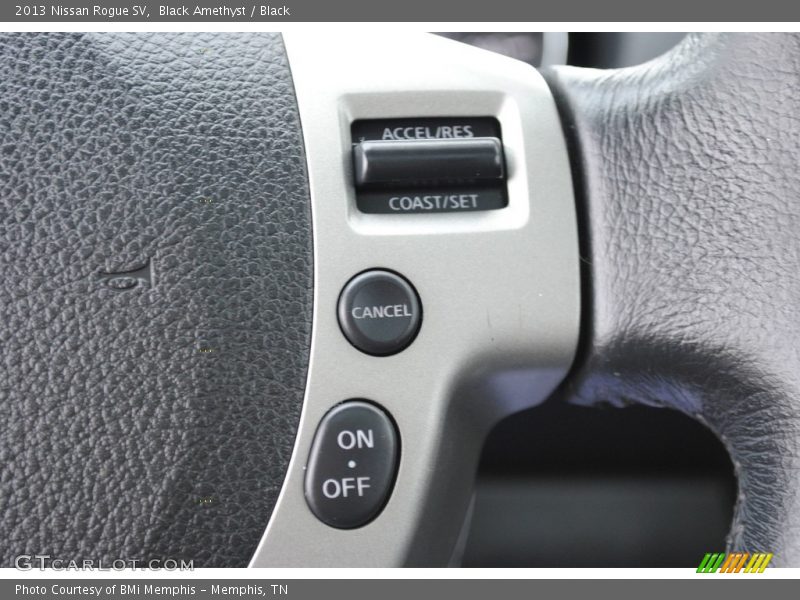 Black Amethyst / Black 2013 Nissan Rogue SV