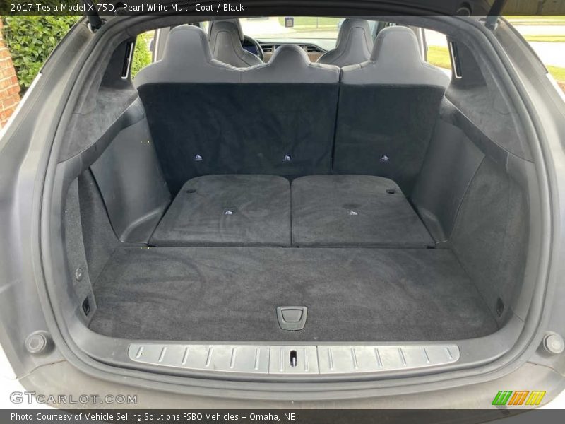  2017 Model X 75D Trunk