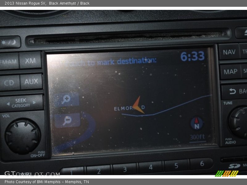 Black Amethyst / Black 2013 Nissan Rogue SV