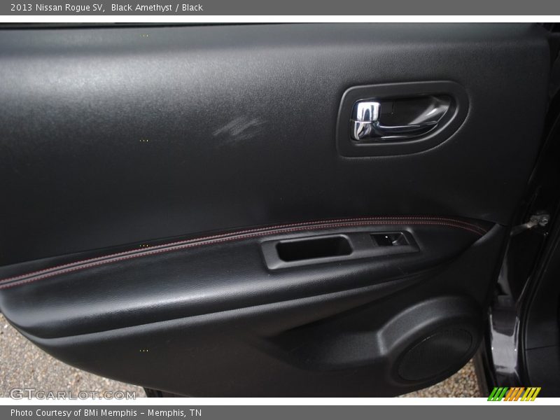 Black Amethyst / Black 2013 Nissan Rogue SV