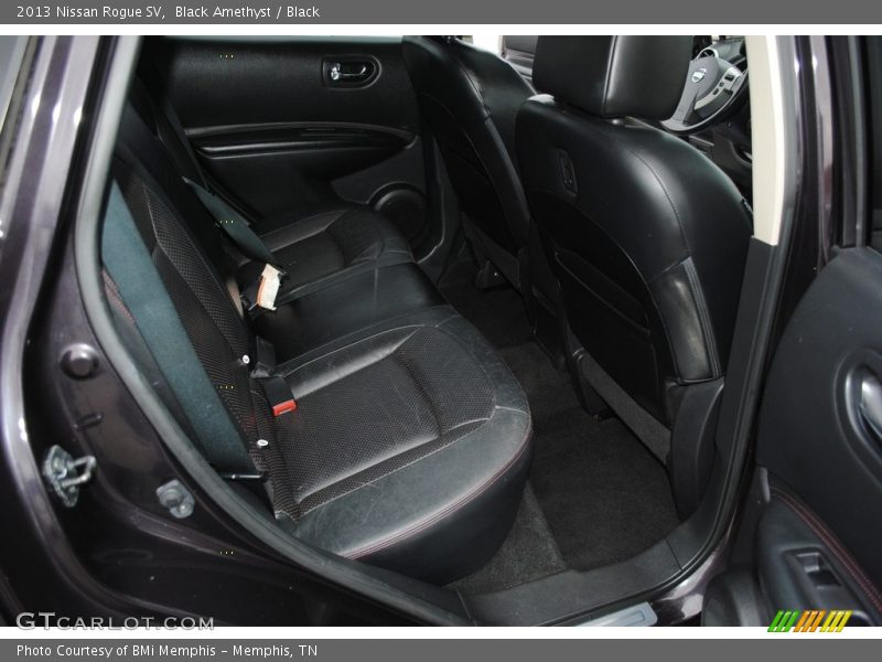 Black Amethyst / Black 2013 Nissan Rogue SV