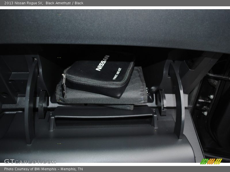 Black Amethyst / Black 2013 Nissan Rogue SV