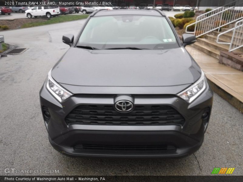 Magnetic Gray Metallic / Black 2020 Toyota RAV4 XLE AWD