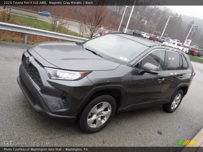 Magnetic Gray Metallic / Black 2020 Toyota RAV4 XLE AWD