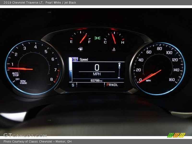  2019 Traverse LT LT Gauges