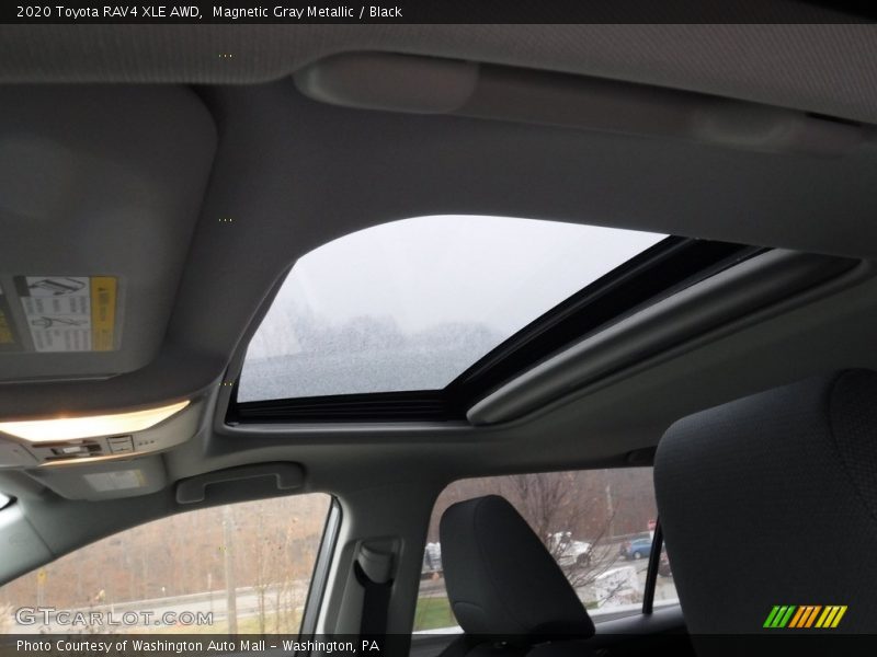 Magnetic Gray Metallic / Black 2020 Toyota RAV4 XLE AWD