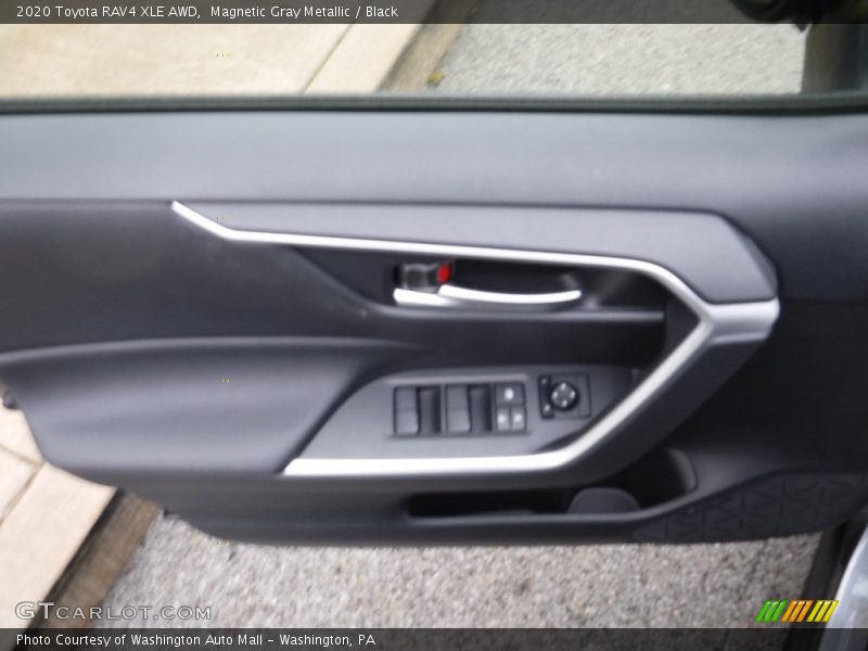 Magnetic Gray Metallic / Black 2020 Toyota RAV4 XLE AWD