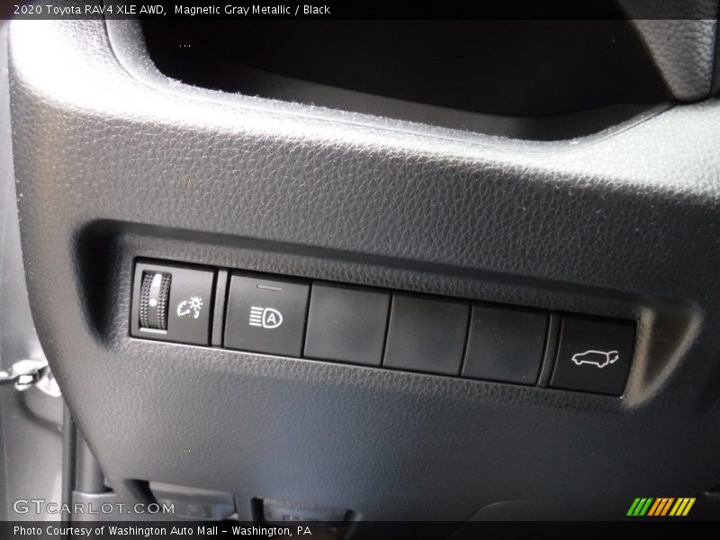 Magnetic Gray Metallic / Black 2020 Toyota RAV4 XLE AWD