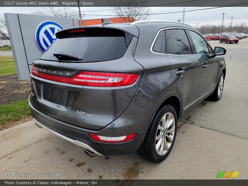 Magnetic / Ebony 2017 Lincoln MKC Select AWD