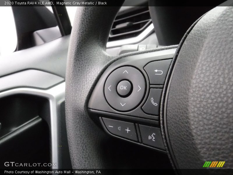 Magnetic Gray Metallic / Black 2020 Toyota RAV4 XLE AWD