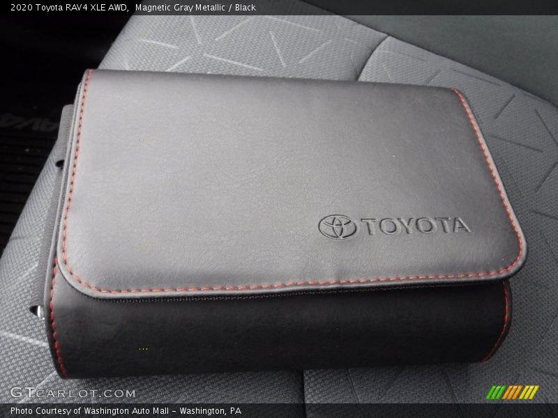 Magnetic Gray Metallic / Black 2020 Toyota RAV4 XLE AWD