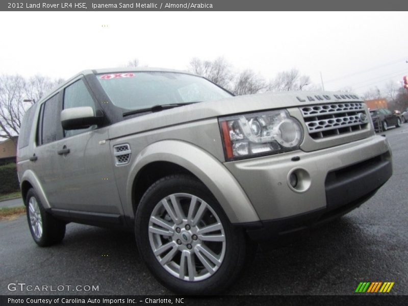 Ipanema Sand Metallic / Almond/Arabica 2012 Land Rover LR4 HSE