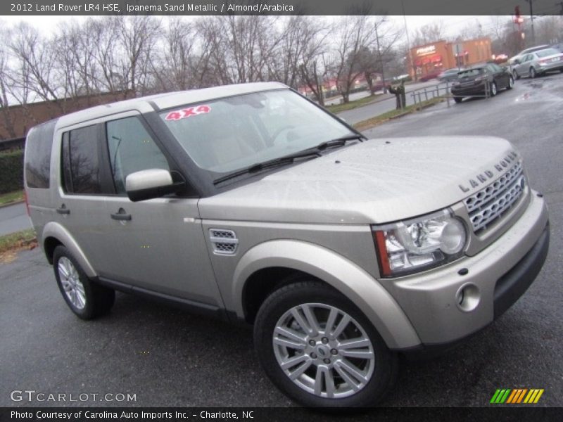 Ipanema Sand Metallic / Almond/Arabica 2012 Land Rover LR4 HSE