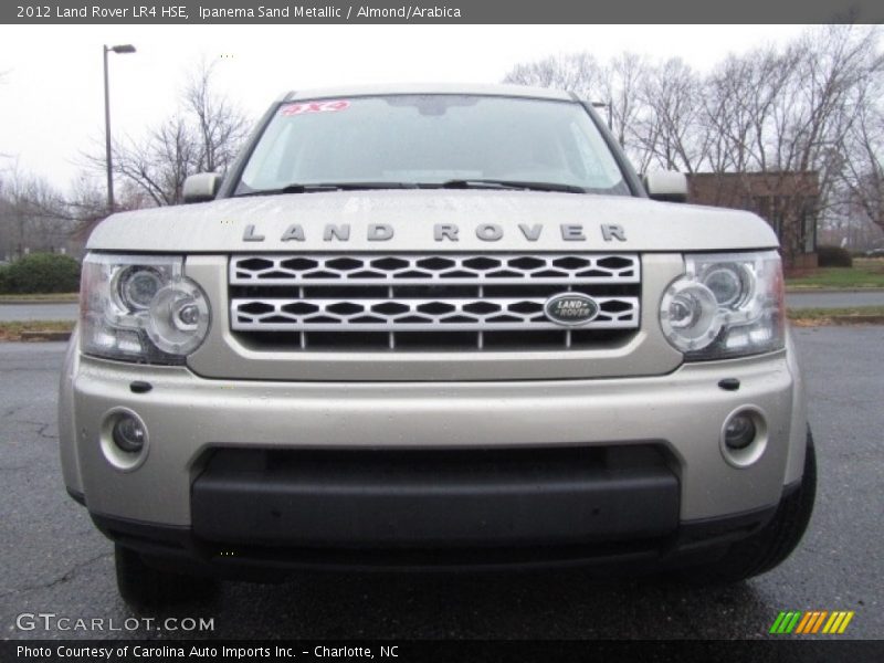 Ipanema Sand Metallic / Almond/Arabica 2012 Land Rover LR4 HSE