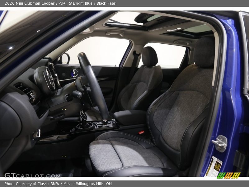 Front Seat of 2020 Clubman Cooper S All4