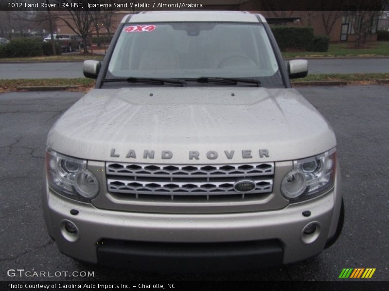 Ipanema Sand Metallic / Almond/Arabica 2012 Land Rover LR4 HSE