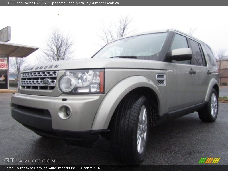 Ipanema Sand Metallic / Almond/Arabica 2012 Land Rover LR4 HSE