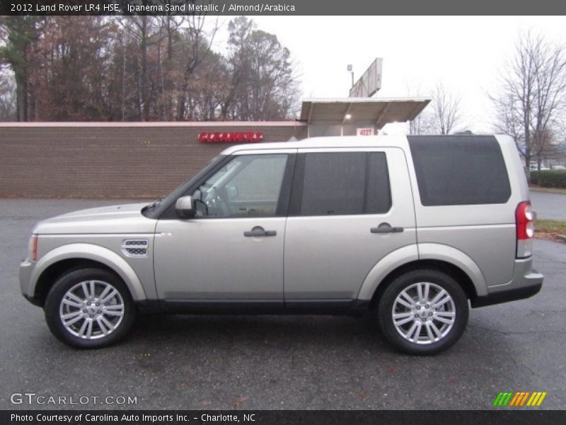 Ipanema Sand Metallic / Almond/Arabica 2012 Land Rover LR4 HSE