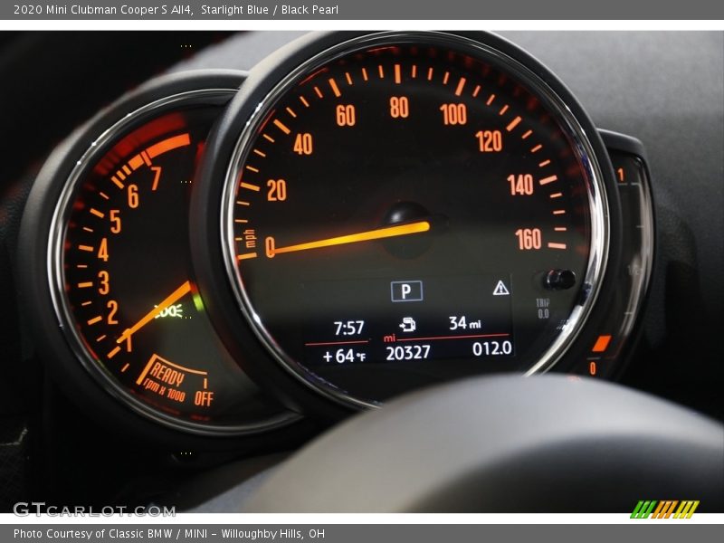  2020 Clubman Cooper S All4 Cooper S All4 Gauges