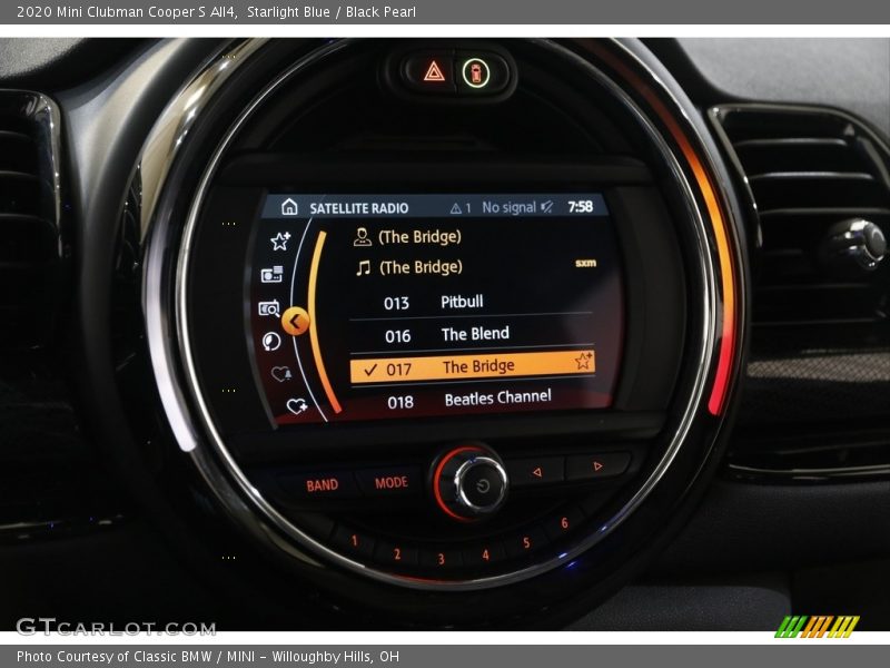 Starlight Blue / Black Pearl 2020 Mini Clubman Cooper S All4