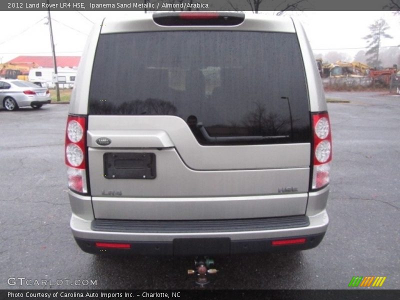 Ipanema Sand Metallic / Almond/Arabica 2012 Land Rover LR4 HSE