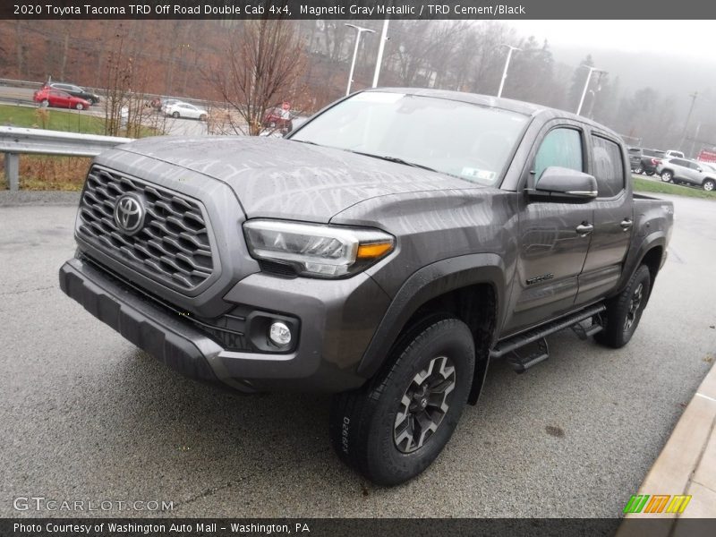 Magnetic Gray Metallic / TRD Cement/Black 2020 Toyota Tacoma TRD Off Road Double Cab 4x4