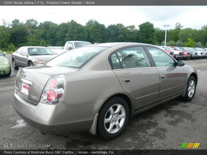 Polished Pewter Metallic / Blond 2006 Nissan Altima 2.5 SL