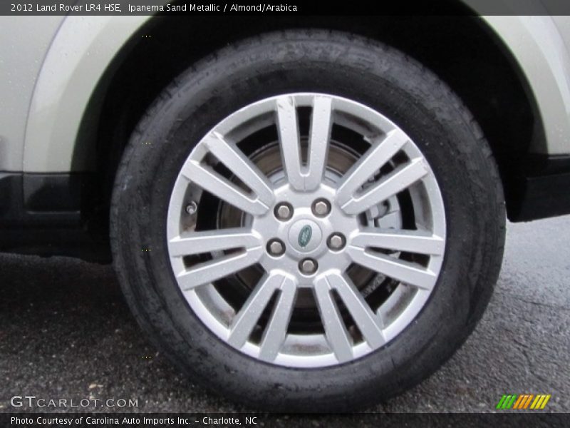 Ipanema Sand Metallic / Almond/Arabica 2012 Land Rover LR4 HSE