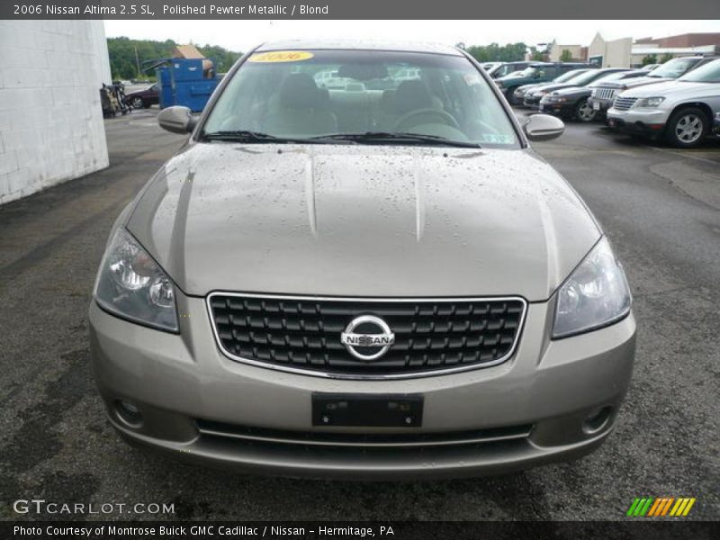 Polished Pewter Metallic / Blond 2006 Nissan Altima 2.5 SL