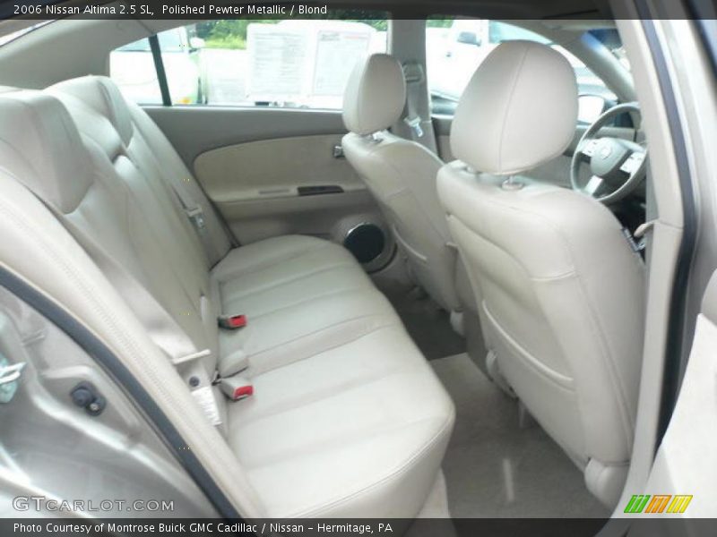 Polished Pewter Metallic / Blond 2006 Nissan Altima 2.5 SL