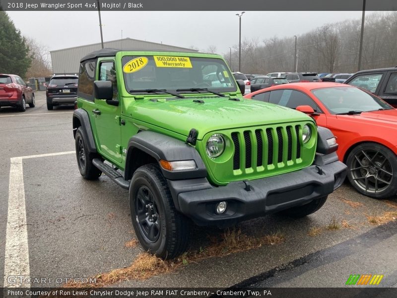 Mojito! / Black 2018 Jeep Wrangler Sport 4x4