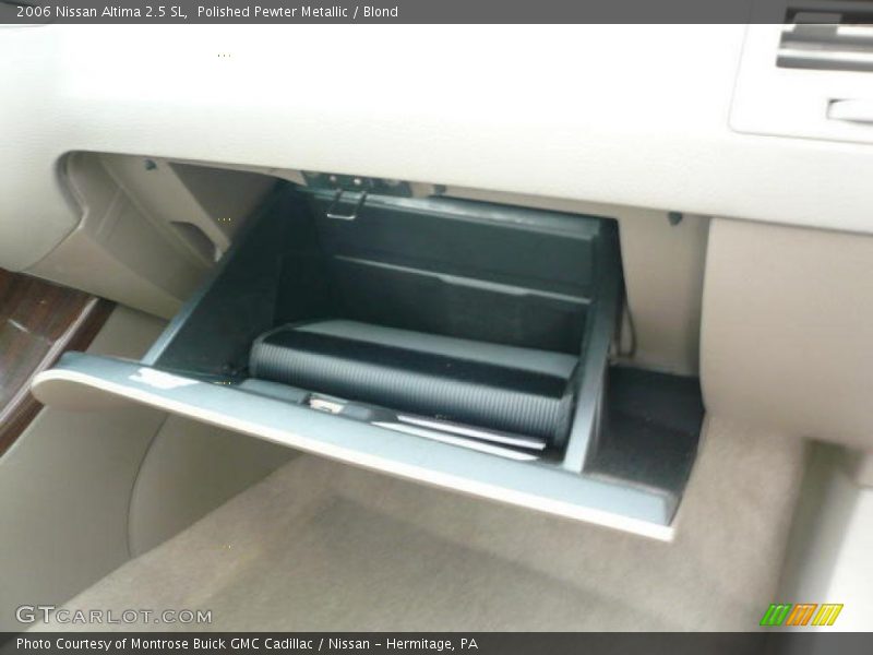 Polished Pewter Metallic / Blond 2006 Nissan Altima 2.5 SL