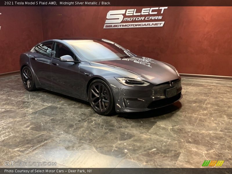  2021 Model S Plaid AWD Midnight Silver Metallic