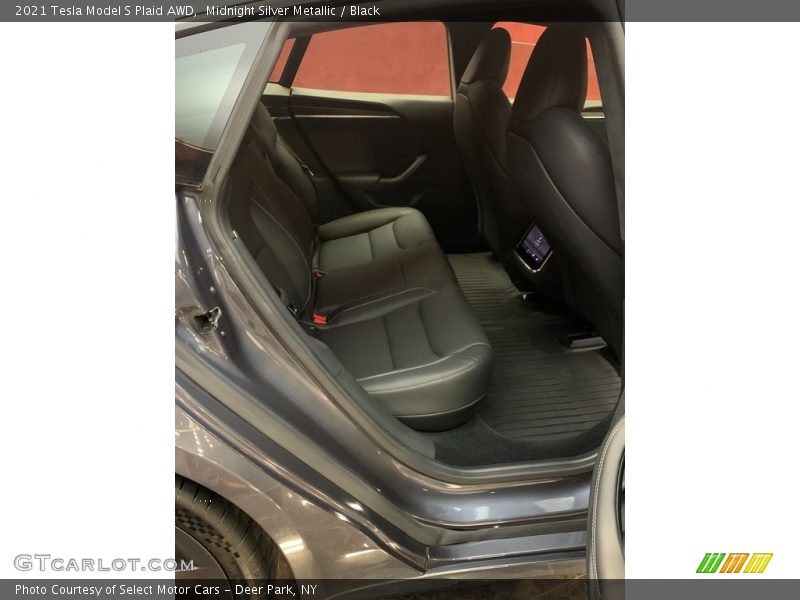 Rear Seat of 2021 Model S Plaid AWD