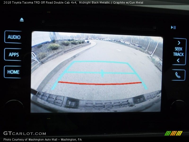 Midnight Black Metallic / Graphite w/Gun Metal 2018 Toyota Tacoma TRD Off Road Double Cab 4x4