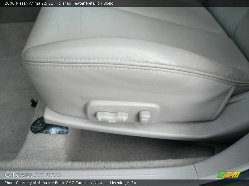Polished Pewter Metallic / Blond 2006 Nissan Altima 2.5 SL