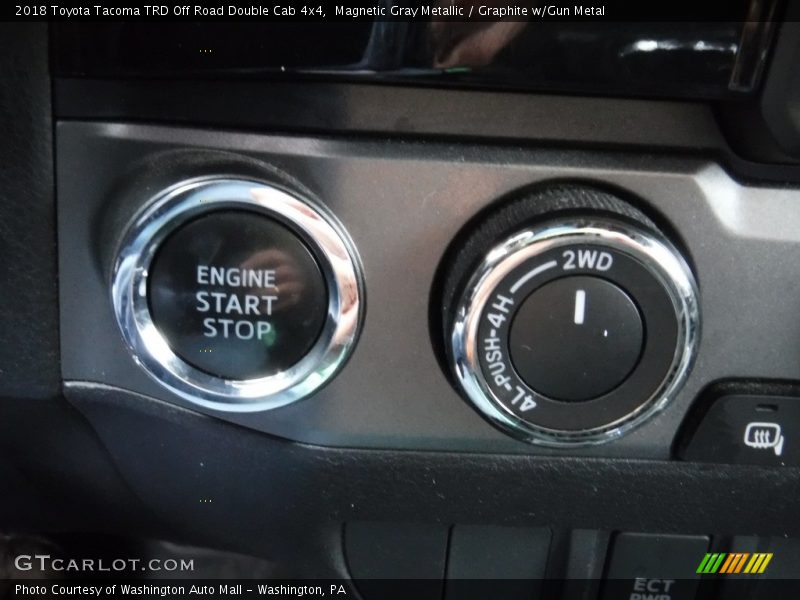 Magnetic Gray Metallic / Graphite w/Gun Metal 2018 Toyota Tacoma TRD Off Road Double Cab 4x4