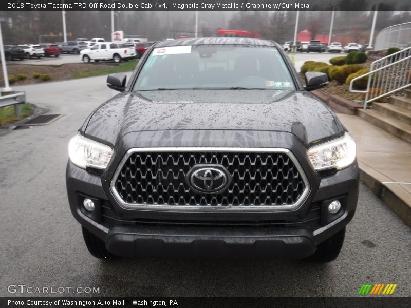 Magnetic Gray Metallic / Graphite w/Gun Metal 2018 Toyota Tacoma TRD Off Road Double Cab 4x4
