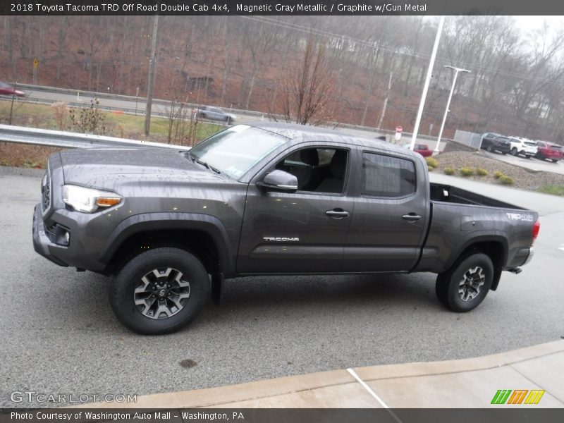 Magnetic Gray Metallic / Graphite w/Gun Metal 2018 Toyota Tacoma TRD Off Road Double Cab 4x4