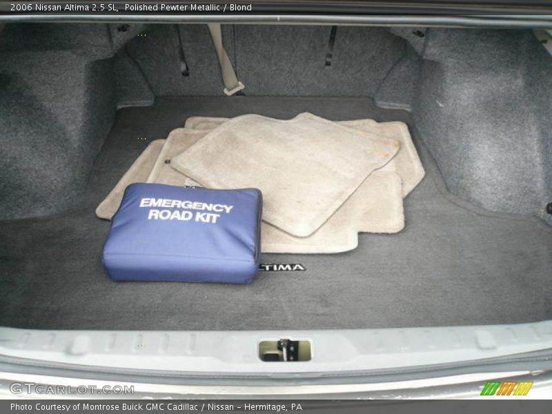 Polished Pewter Metallic / Blond 2006 Nissan Altima 2.5 SL